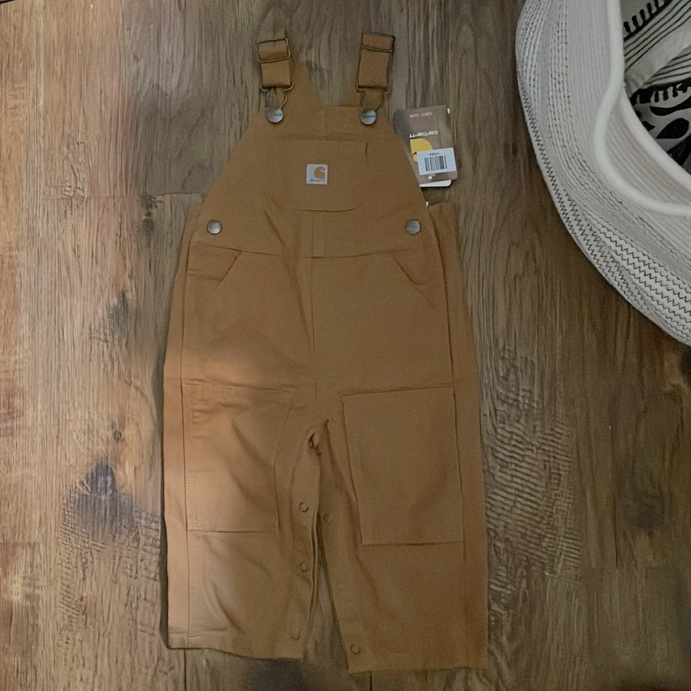 NWT Carhartt Overalls 12m